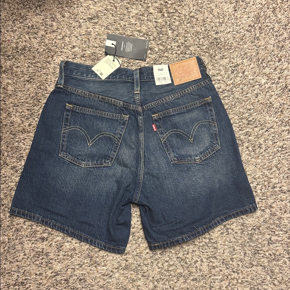 Levi's 501 Button Dark Blue Jean Shorts! 29 Brand new! 🌺